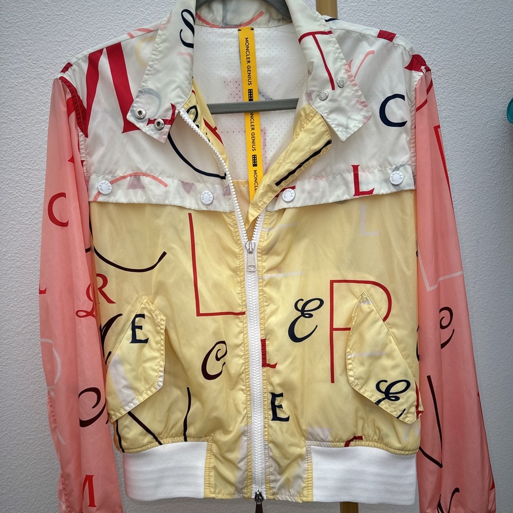 Moncler logo windbreaker